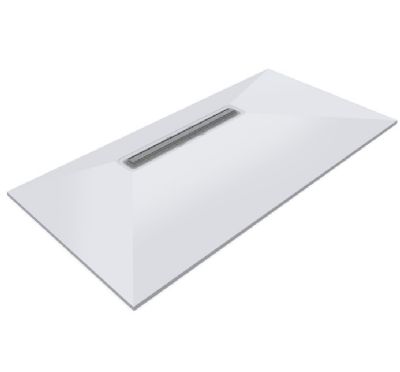 IMPEY AQUA-DEC LINEAR 4 WETROOM FLOOR FORMER 2000mm x 1000mm for TILED FLOORS, AD4L2010